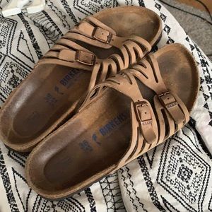 Birkenstock sandal good condition leather
